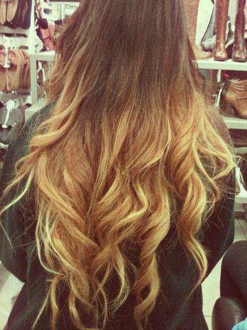 braune Haare welche Farbe als ombré? (Mädchen) width=