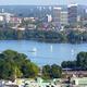 Blick auf  Aussenalster