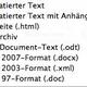 Kann man auf Mac OSX eine .txt Datei erstellen?