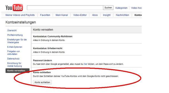 konto schliessen konto schliessen