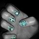 IsaDora Subway Green, Manhattan Tip Whitener, essenc, p2 crackling