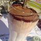 Kakao - eingerührt in kalte Milch