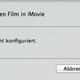 Film will sich nicht nach iMovie kopieren! Warum?