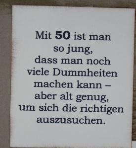 Geburtstag zum frauen sprüche 50 Zitate 50.