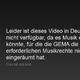 Youtube Video nach 5 Stunden Upload gelöscht. Warum?