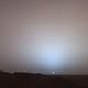 Sterne und Sonne auf dem Mars
