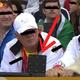 Diese schwarzen Dinger  im Londoner Olympiastadion