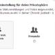 facebook freundesliste: verlinkung sichtbarkeit