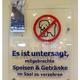 Das mitbringen von Getränken ist nicht gestattet