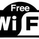 Free WiFi Schild