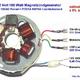 Wie funktioniert bei einem 2 takt motorroller die lichtmaschine?