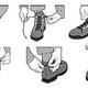Wie binde ich meine Schuhe richtig?