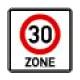 Zone 60 nur ausserhalb?