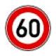 Zone 60 nur ausserhalb?