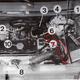 Schlauch im Motorraum vom Peugeot 106 II ab - Wo gehört der hin? (Foto)