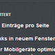 Mein Tumblr zeigt nur 15 Bilder bzw Beiträge an.
