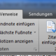 Formatierung Fußzeile Word 2010