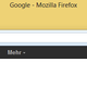 Dicker Balken in Firefox