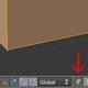 Blender, kein Vertice in Mitte.
