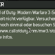 mw3 fehler wen ich online spielen will