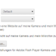 Google Chrome Inhaltseinstellungen... (Sprachsuche)