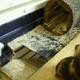 Meerschweinchenstall richt extrem stark!