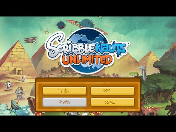 Scribblenauts Unlimited Schrift komisch (kaputt, Scribble)