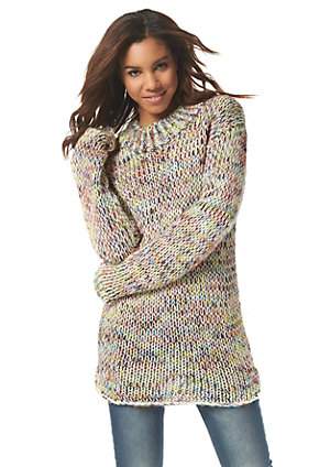 Rollkragenpullover damen stricken