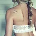 3 kleine Vögel als Tattoo