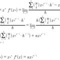 Ableitung der Exponentialfunktion f(x)=x^n