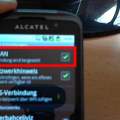 ALCATEL ONE TOUCH 991 verbindet sich nicht mit W-Lan