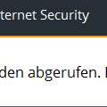 avast! Internet Security zeigt alle paar Stunden dieses Fenster an