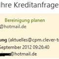 Betrügerische Mail?
