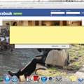 Bildschirmbild viel größer als echter Bildschirm (macbook)