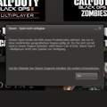 Black Ops 2 Fehlermeldung ! Steam!