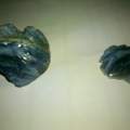 Blaue Steine im heimischen Bach gefunden, nur was für Steine habe ich da?