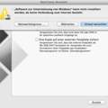Bootcamp Windows-Support-Software Fehler (Mac)