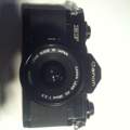 Canon EF Analog - Kameragehäuse öffnen, um Film zu wechseln.