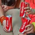 Coca-Cola mit Namen drauf