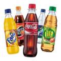 Cola, Fanta -  Sprite, /schwarz, orange - wasserfarben