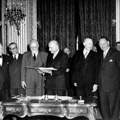 Deutscher Vertreter bei Gründung der Montanunion