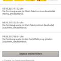 dhl versand wann kommt es an ?