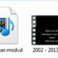 Diashow vom DVD-Maker in  fernsehtüchtige Datei umwandeln