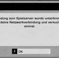 Die Verbindung zum Spieleserver wurde unterbrochen [BFCB2, PS3]