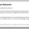 Downloadseiten funktionieren nicht