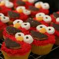 Elmo Muffins - alternative für die Augen Ideen? :)