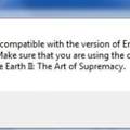 empire earth 2 art of supremacy problem