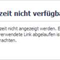 Facebook geht einfach nicht mehr