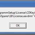 Fehlermeldung bei einer Installation