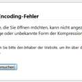 Firefox öffnet eine bestimmte Seite nicht!